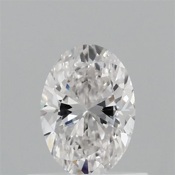 0.57 Carat Oval Lab Grown Diamond, Very Good Polish, E Color, VS1 Clarity