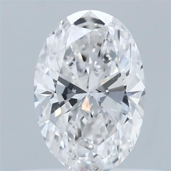 0.57 Carat Oval Lab Grown Diamond, Very Good Polish, F Color, VVS2 Clarity