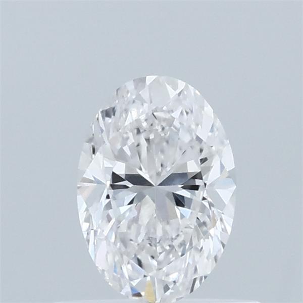 0.58 Carat Oval Lab Grown Diamond, Very Good Polish, E Color, VVS2 Clarity