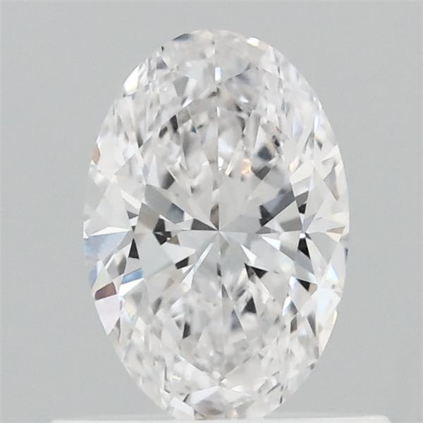 0.59 Carat Oval Lab Grown Diamond, Very Good Polish, E Color, VVS1 Clarity