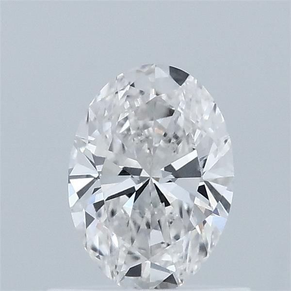 0.59 Carat Oval Lab Grown Diamond, Very Good Polish, E Color, VVS2 Clarity