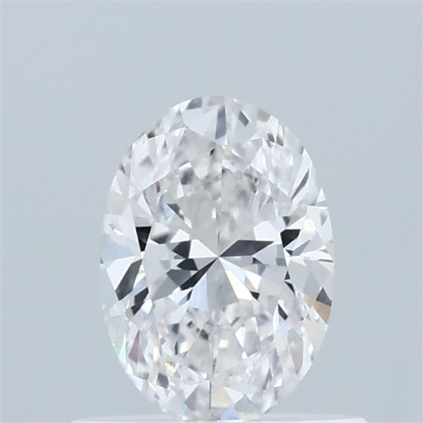 0.61 Carat Oval Lab Grown Diamond, Good Polish, E Color, VVS2 Clarity