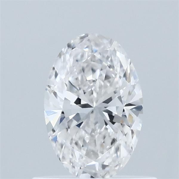 0.61 Carat Oval Lab Grown Diamond, Very Good Polish, E Color, VS1 Clarity