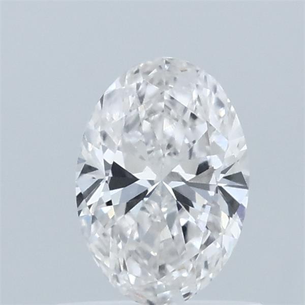 0.61 Carat Oval Lab Grown Diamond, Very Good Polish, F Color, VS1 Clarity