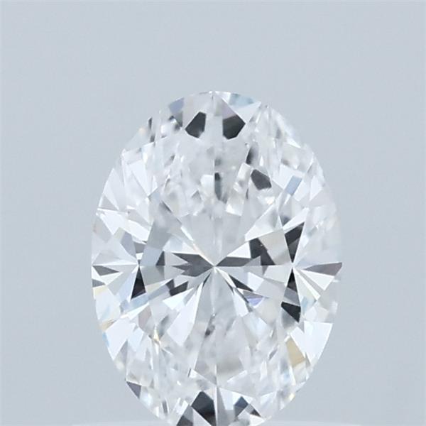 0.67 Carat Oval Lab Grown Diamond, Very Good Polish, D Color, VS1 Clarity
