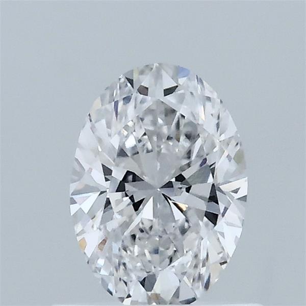 0.70 Carat Oval Lab Grown Diamond, Very Good Polish, D Color, VS1 Clarity