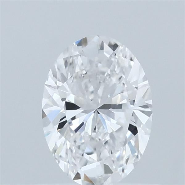 0.73 Carat Oval Lab Grown Diamond, Very Good Polish, D Color, VVS2 Clarity