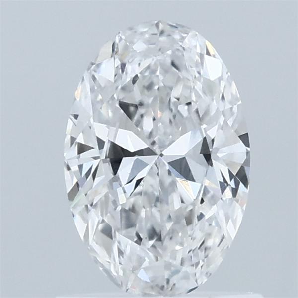 0.81 Carat Oval Lab Grown Diamond, Excellent Polish, D Color, VS1 Clarity