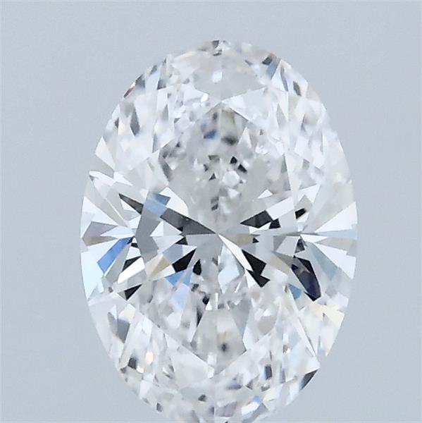 1.00 Carat Oval Lab Grown Diamond, Very Good Polish, D Color, VVS1 Clarity