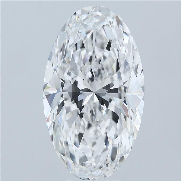 10.03 Carat Oval Lab Grown Diamond, Excellent Polish, E Color, VVS2 Clarity