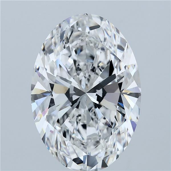 10.07 Carat Oval Lab Grown Diamond, Excellent Polish, E Color, VS1 Clarity