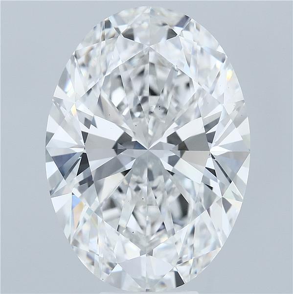 10.08 Carat Oval Lab Grown Diamond, Excellent Polish, E Color, VS1 Clarity