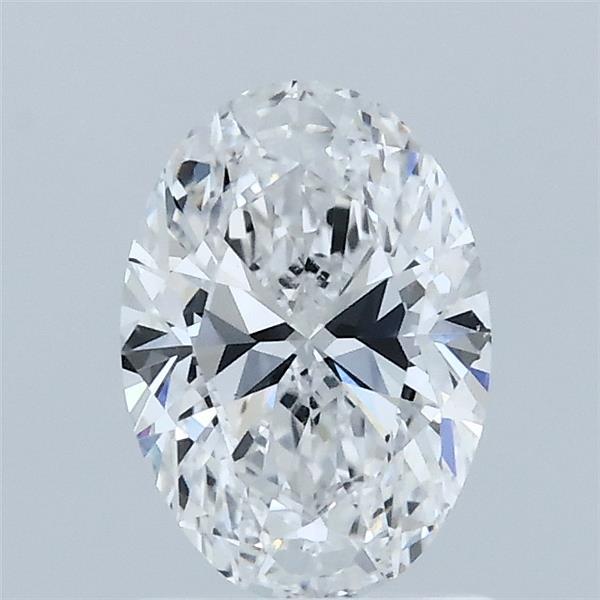 1.01 Carat Oval Lab Grown Diamond, Excellent Polish, D Color, VVS2 Clarity