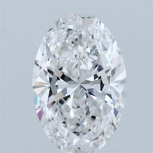 1.01 Carat Oval Lab Grown Diamond, Excellent Polish, D Color, VVS2 Clarity