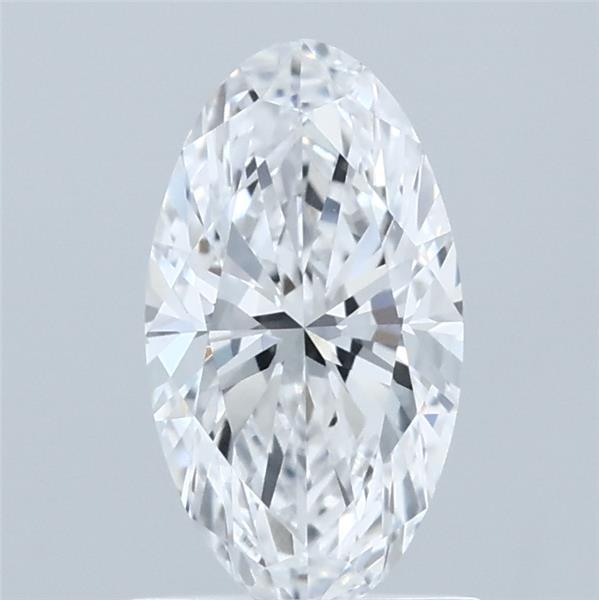 1.02 Carat Oval Lab Grown Diamond, Excellent Polish, D Color, VVS1 Clarity