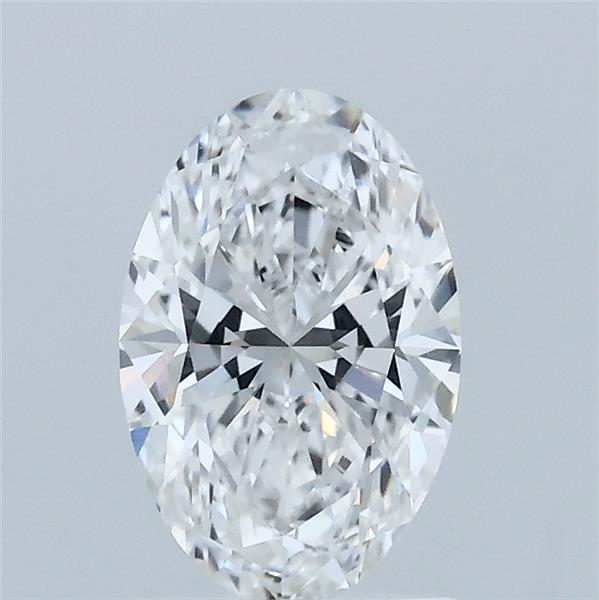 1.02 Carat Oval Lab Grown Diamond, Excellent Polish, D Color, VVS1 Clarity