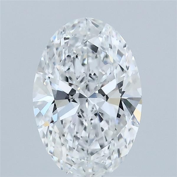 1.07 Carat Oval Lab Grown Diamond, Excellent Polish, D Color, VVS1 Clarity