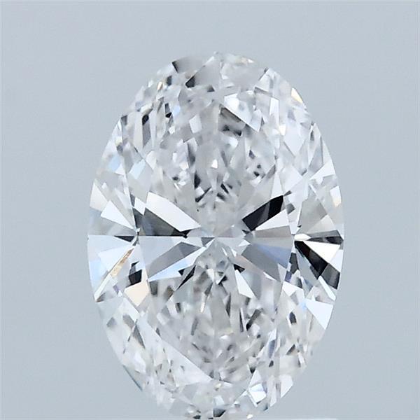 1.07 Carat Oval Lab Grown Diamond, Excellent Polish, E Color, VVS1 Clarity