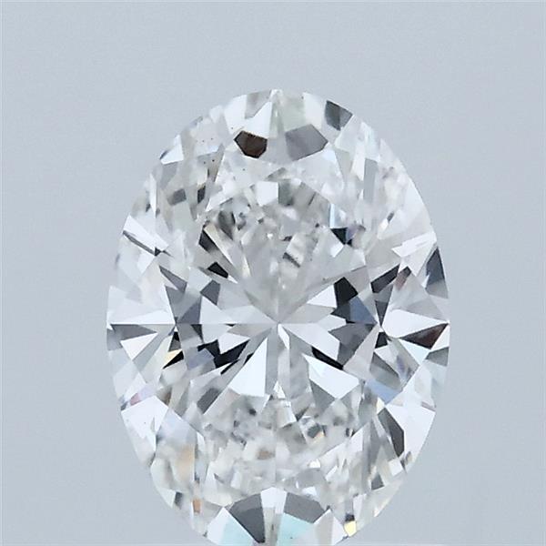 1.08 Carat Oval Lab Grown Diamond, Excellent Polish, E Color, VS2 Clarity