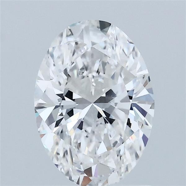 1.08 Carat Oval Lab Grown Diamond, Excellent Polish, E Color, VVS2 Clarity