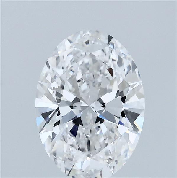 1.09 Carat Oval Lab Grown Diamond, Excellent Polish, D Color, VVS1 Clarity