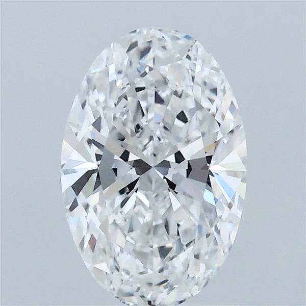 1.09 Carat Oval Lab Grown Diamond, Excellent Polish, D Color, VVS1 Clarity