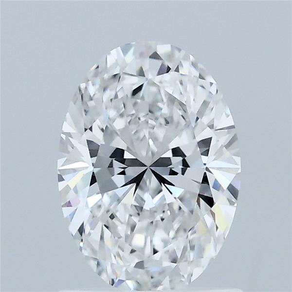 1.09 Carat Oval Lab Grown Diamond, Excellent Polish, E Color, VVS1 Clarity