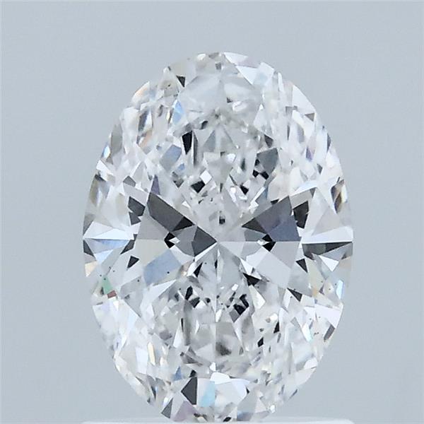 1.10 Carat Oval Lab Grown Diamond, Excellent Polish, D Color, VS2 Clarity