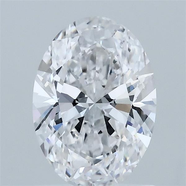 1.10 Carat Oval Lab Grown Diamond, Excellent Polish, D Color, VVS1 Clarity
