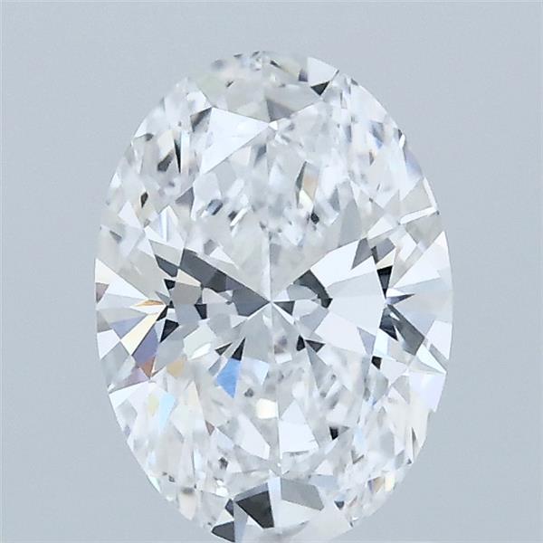 1.10 Carat Oval Lab Grown Diamond, Excellent Polish, D Color, VVS2 Clarity