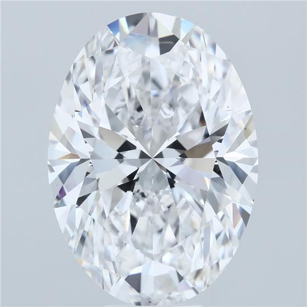 12.06 Carat Oval Lab Grown Diamond, Excellent Polish, D Color, VS1 Clarity