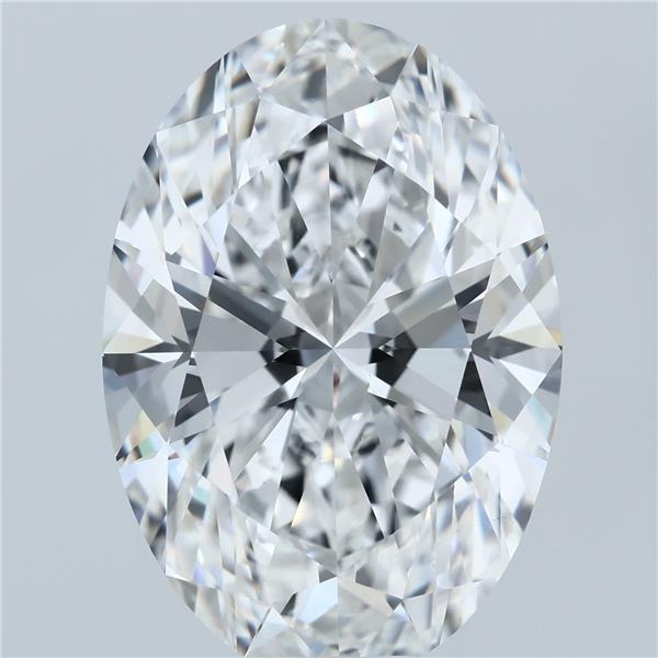 13.27 Carat Oval Lab Grown Diamond, Excellent Polish, E Color, VS1 Clarity