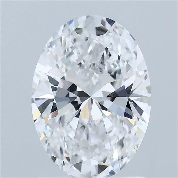 1.43 Carat Oval Lab Grown Diamond, Excellent Polish, D Color, VS1 Clarity
