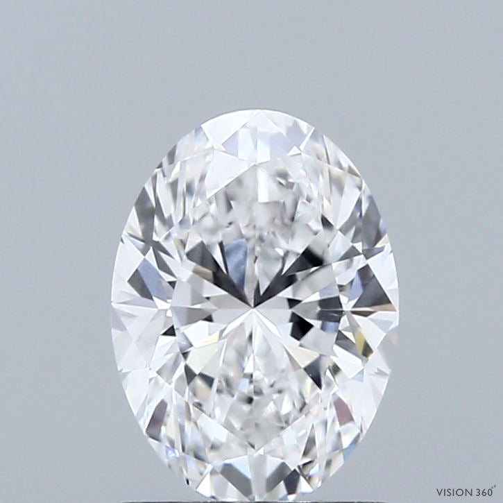 1.51 Carat Oval Lab Grown Diamond, Excellent Polish, D Color, VVS1 Clarity