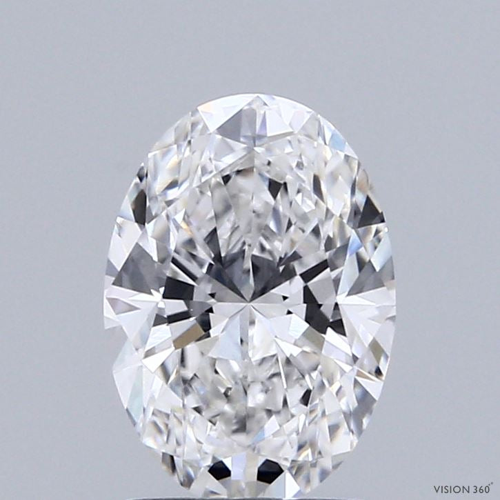 1.51 Carat Oval Lab Grown Diamond, Excellent Polish, E Color, VS1 Clarity