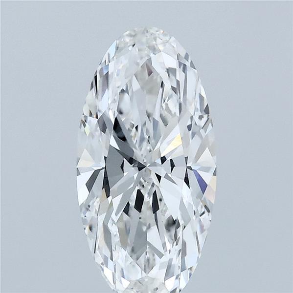 1.53 Carat Oval Lab Grown Diamond, Excellent Polish, E Color, VVS1 Clarity