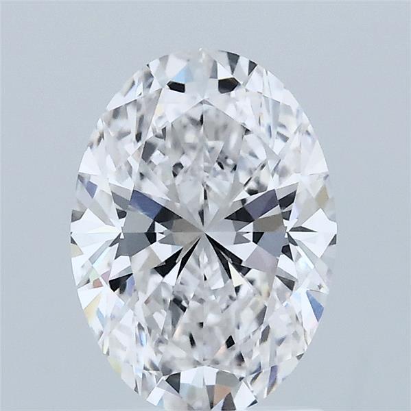 1.57 Carat Oval Lab Grown Diamond, Excellent Polish, D Color, VVS1 Clarity