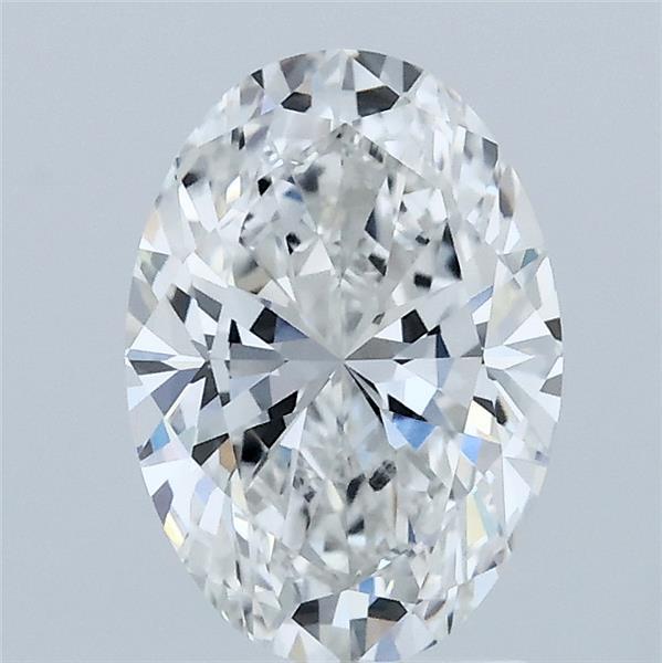 1.57 Carat Oval Lab Grown Diamond, Excellent Polish, E Color, VVS2 Clarity