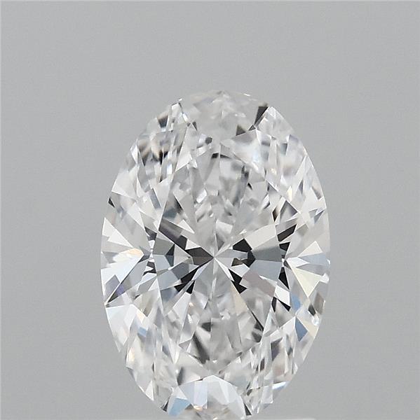 1.59 Carat Oval Lab Grown Diamond, Excellent Polish, D Color, VVS1 Clarity