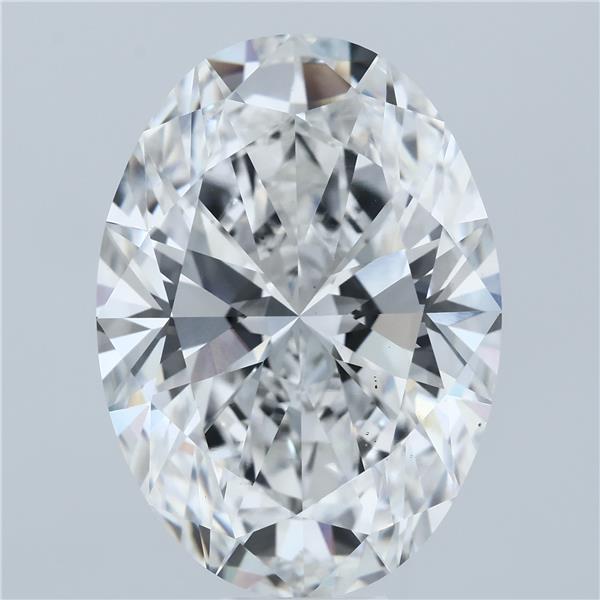 16.04 Carat Oval Lab Grown Diamond, Excellent Polish, E Color, VS1 Clarity