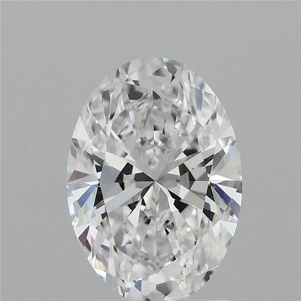 1.87 Carat Oval Lab Grown Diamond, Excellent Polish, D Color, VVS1 Clarity