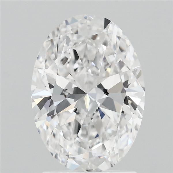 2.01 Carat Oval Lab Grown Diamond, Excellent Polish, E Color, VVS1 Clarity