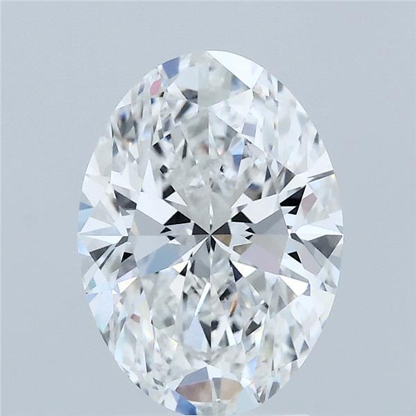 2.05 Carat Oval Lab Grown Diamond, Excellent Polish, E Color, VVS1 Clarity