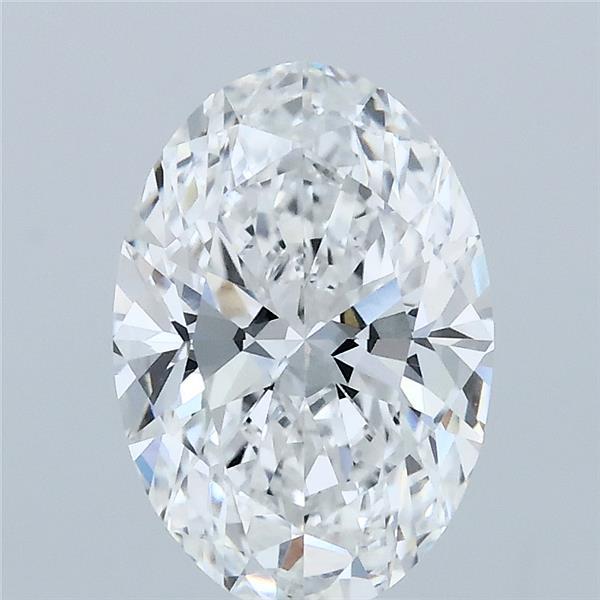 2.08 Carat Oval Lab Grown Diamond, Excellent Polish, E Color, VVS1 Clarity