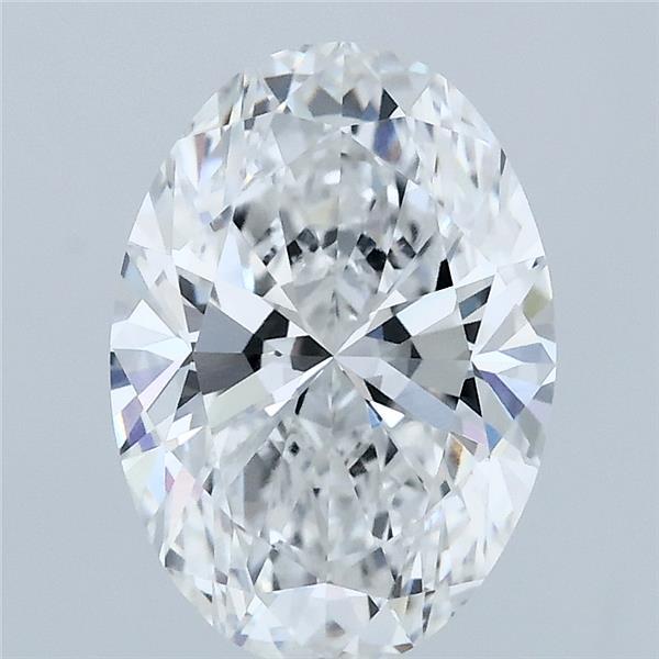 2.51 Carat Oval Lab Grown Diamond, Excellent Polish, E Color, VVS2 Clarity