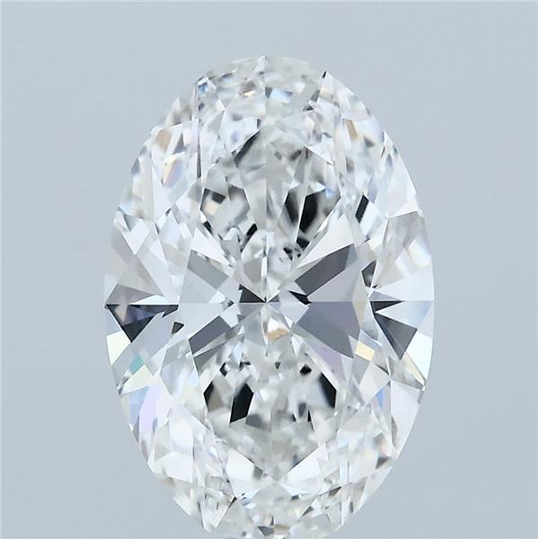 2.86 Carat Oval Lab Grown Diamond, Excellent Polish, F Color, VVS2 Clarity