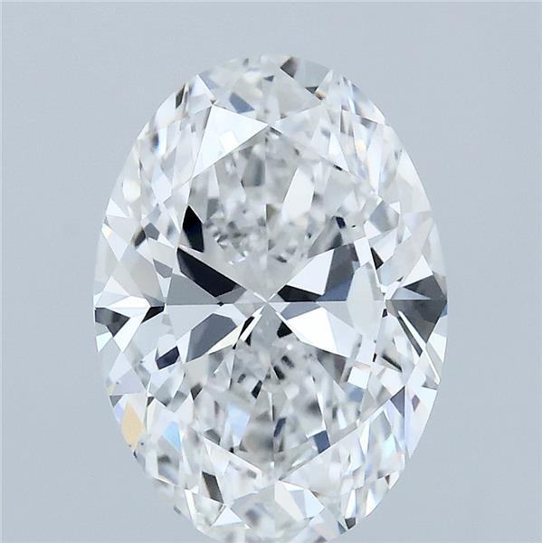 3.01 Carat Oval Lab Grown Diamond, Excellent Polish, E Color, VS1 Clarity