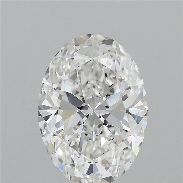 3.03 Carat Oval Lab Grown Diamond, Excellent Polish, E Color, VVS1 Clarity
