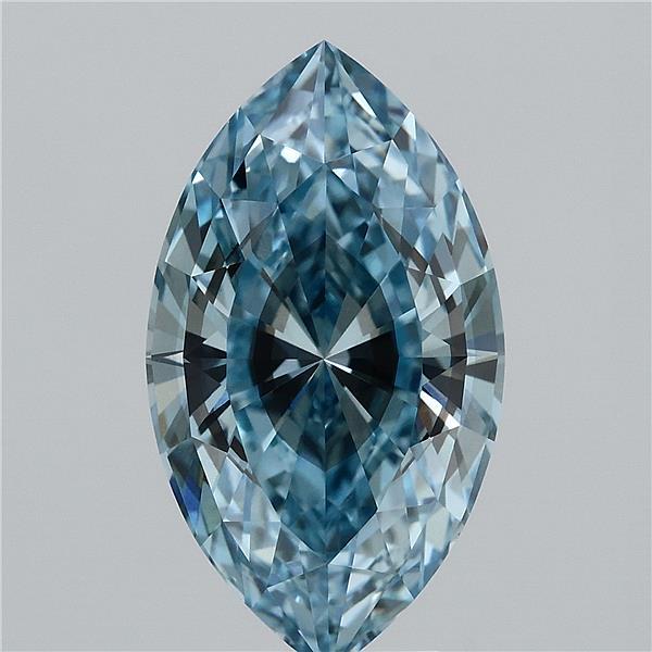 1.53 Carat Oval Lab Grown Diamond, Fancy Vivid Pink Color, VS1 Clarity