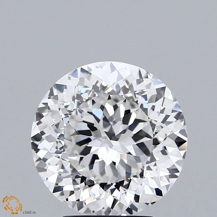 3.26 Carat Portuguese Cut Lab Grown Diamond, Excellent Polish, D Color, VVS2 Clarity